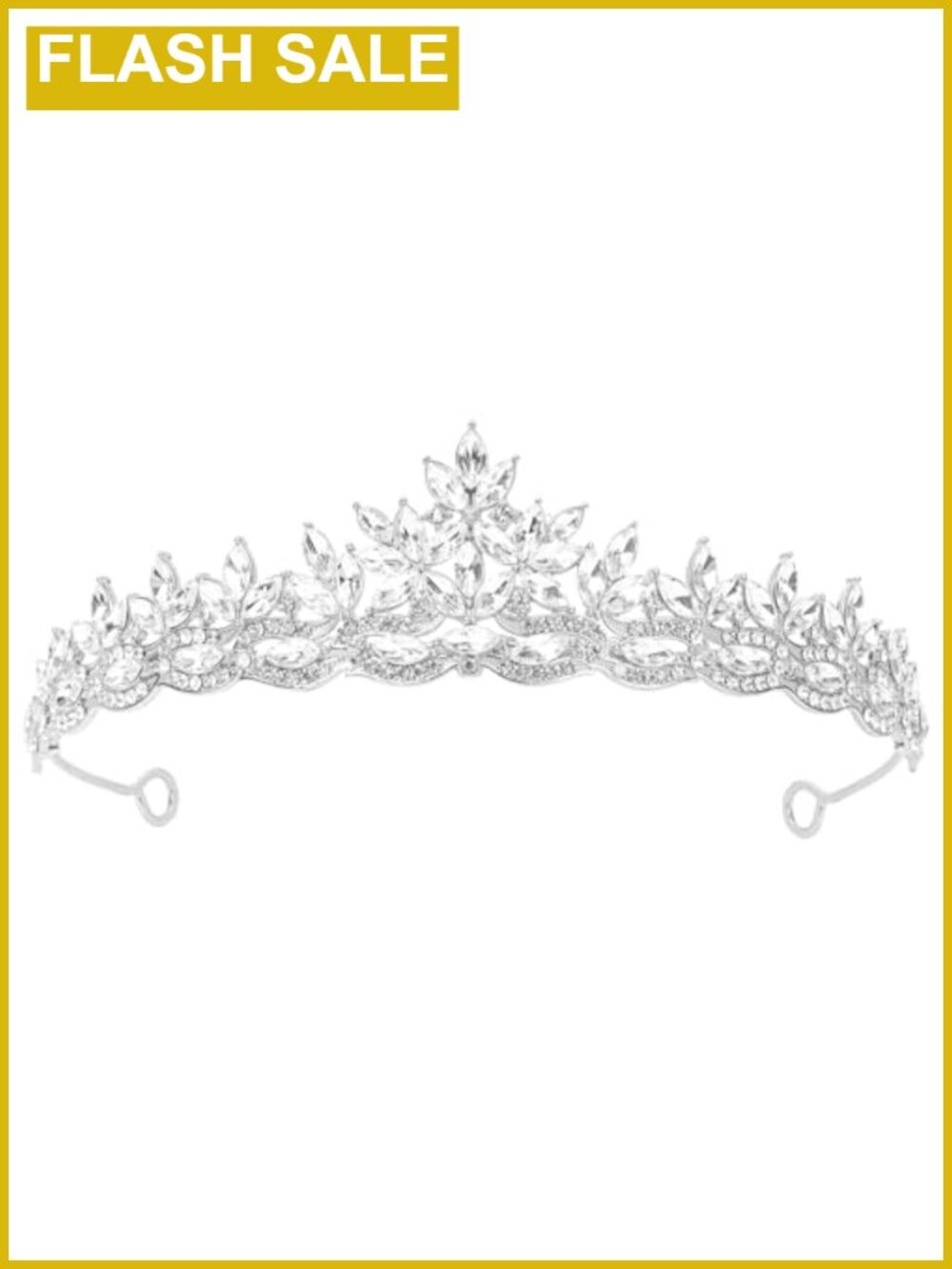 Crown Tiara Headband Wedding Headpiece Bridal Prom Quinceanera